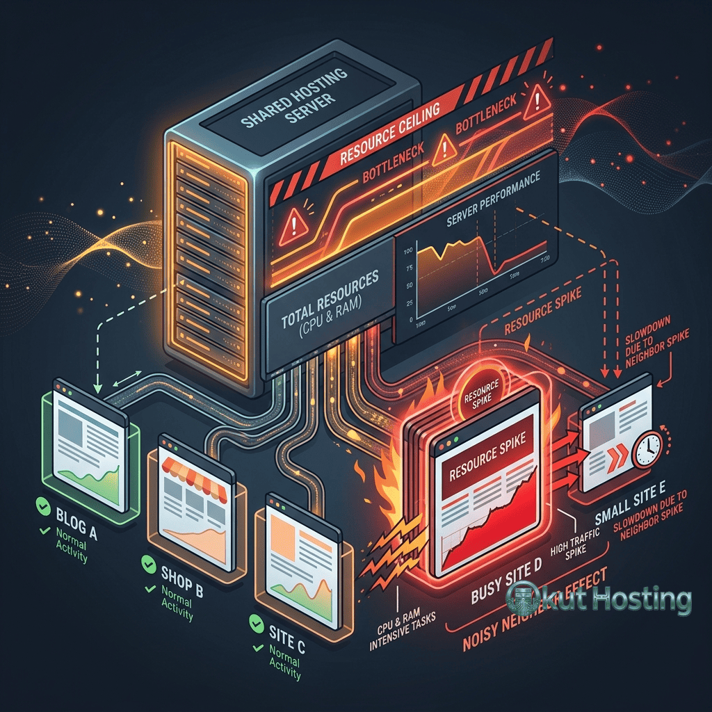 Shared Hosting Limitations - Resource Allocation and Scaling Considerations - Featured Image